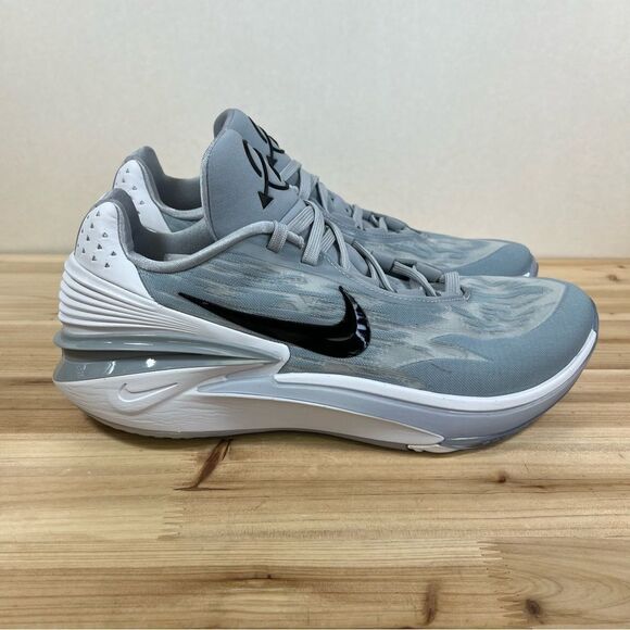 NEW Nike Air Zoom G.T. TB Cut 2 Basketball sneakers Mens 15 wolf Grey dx6650-003 - Picture 1 of 9